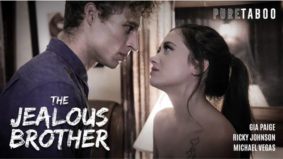 Gia Paige Stars in 'The Jealous Brother' From PureTaboo