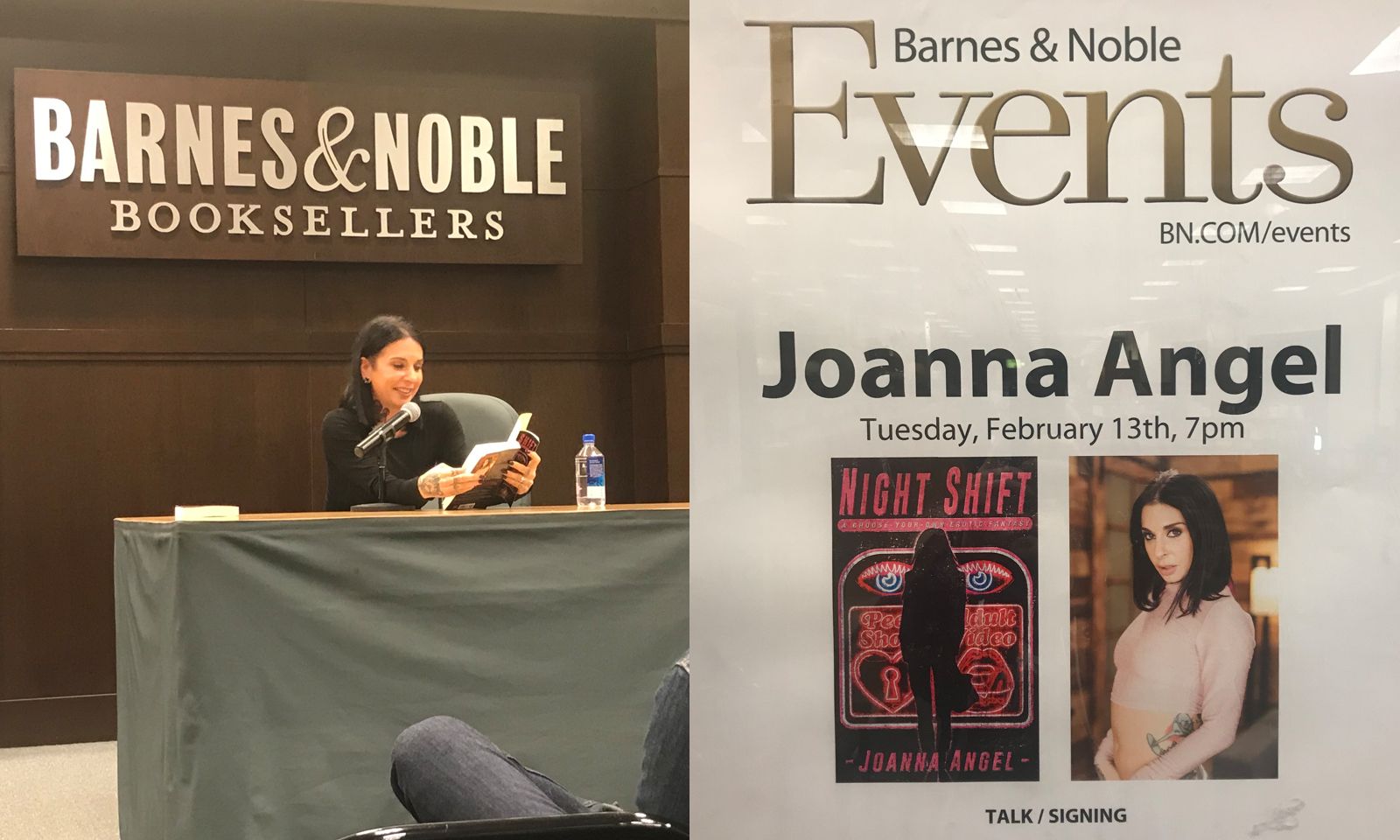 Joanna Angel Debuts 1st Novel, 'Night Shift,' With Live Reading
