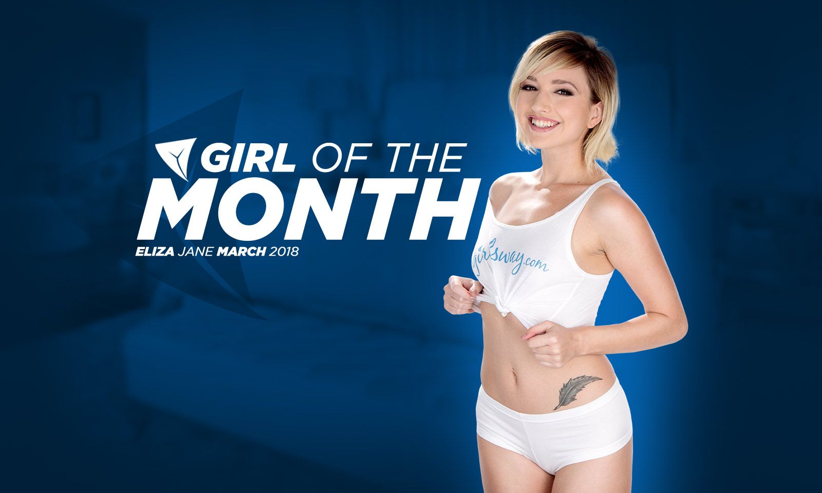 Eliza Jane Named March Girlsway Girl of the Month