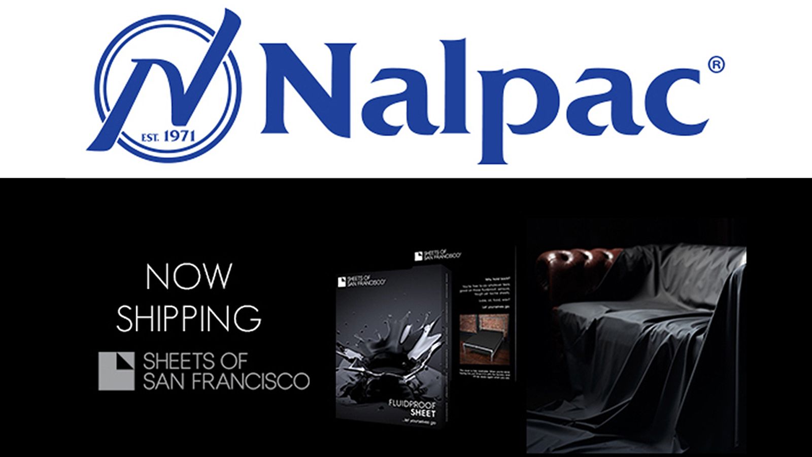 Sheets of San Francisco Products Now Available From Nalpac