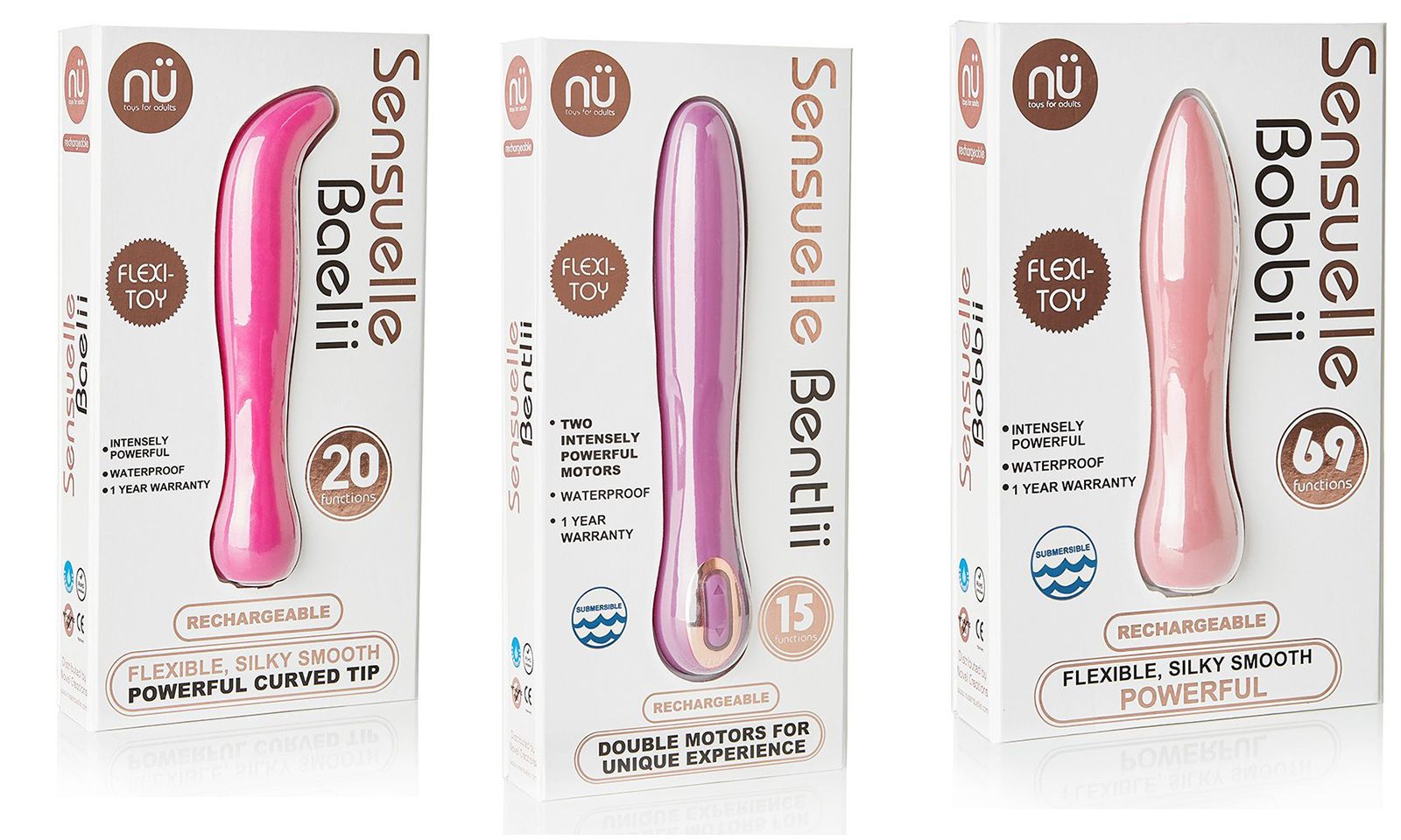 NuSensuelle Announces New Line of Bendable Smooth Flexi-Toys