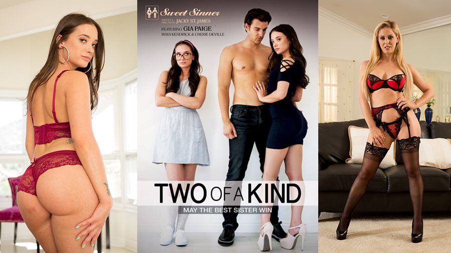 Gia Paige Plays Twins In Sweet Sinner's ‘Two Of A Kind’