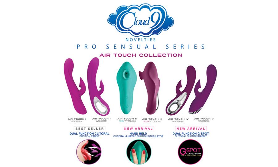 Expanded Air Touch Product Range Launched by Cloud 9 Novelties
