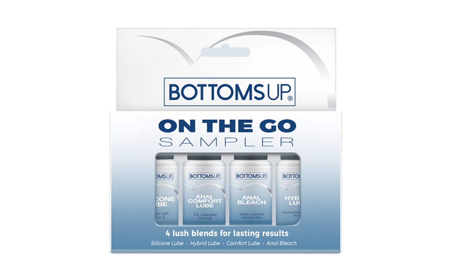 Topco’s Bottoms Up Anal Lubes, Enhancements in On the Go Sets
