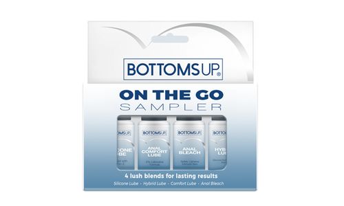 Topco’s Bottoms Up Anal Lubes, Enhancements in On the Go Sets