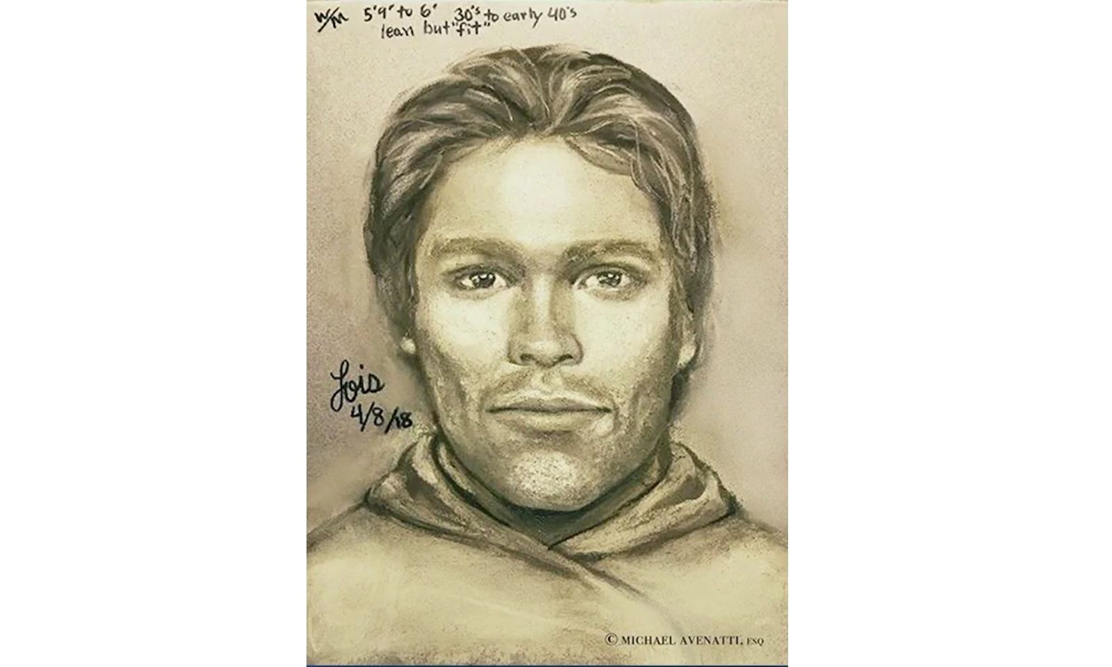 Sketch of Stormy Daniels Threat Suspect Released on ‘The View’