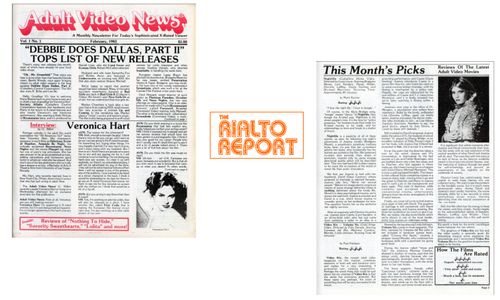 Rialto Report Puts 1st Year of AVN Magazine Online