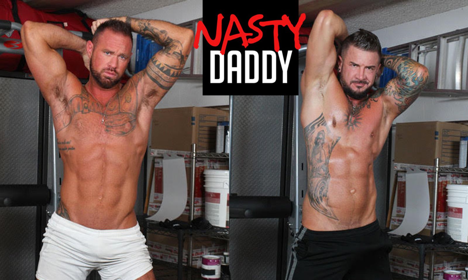 Today's NastyDaddy.com Scene Showcases Muscle Daddies