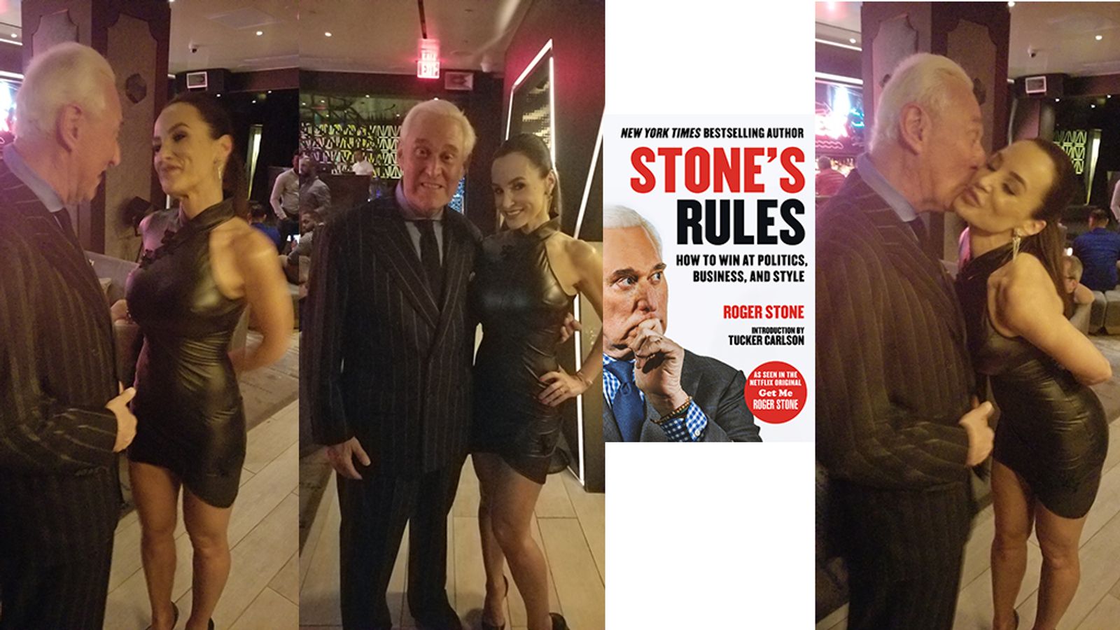 Who Knew? Lisa Ann’s Special Birthday Guest Was… Roger Stone