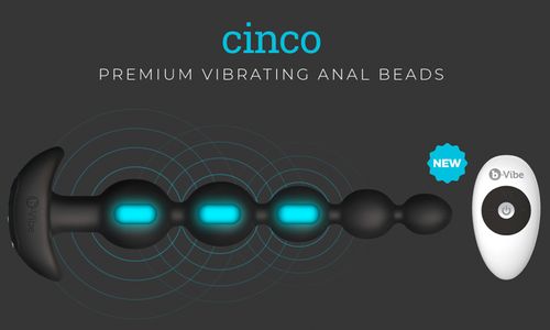 Cinco Anal Beads Now Available From b-Vibe