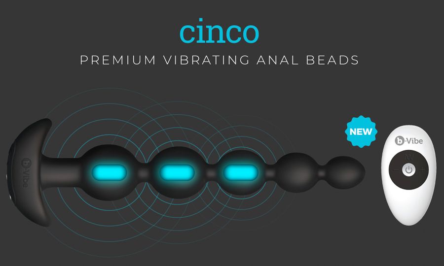 Cinco Anal Beads Now Available From b-Vibe