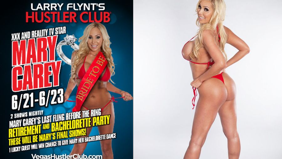 Mary Carey to Perform Final Feature Shows at Hustler Club