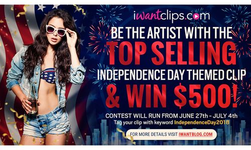 iWantClips Celebrates Independence Day With New Contest