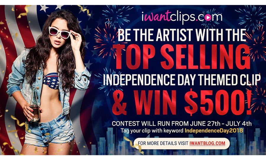 iWantClips Celebrates Independence Day With New Contest