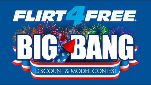 Flirt4Free Announces 4th of July 'Big Bang' Celebration