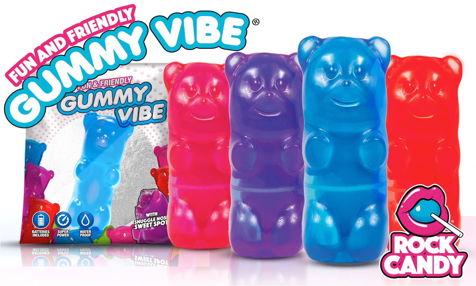 Rock Candy Toys Debuts Gummy (Bear) Vibe