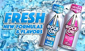 Fresh His & Her Sexual Energy Formulas Debut from Rock On