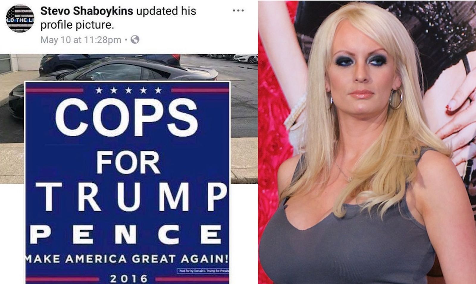 Stormy Daniels Arrest: Cop in Bust Said To Be Donald Trump Fan