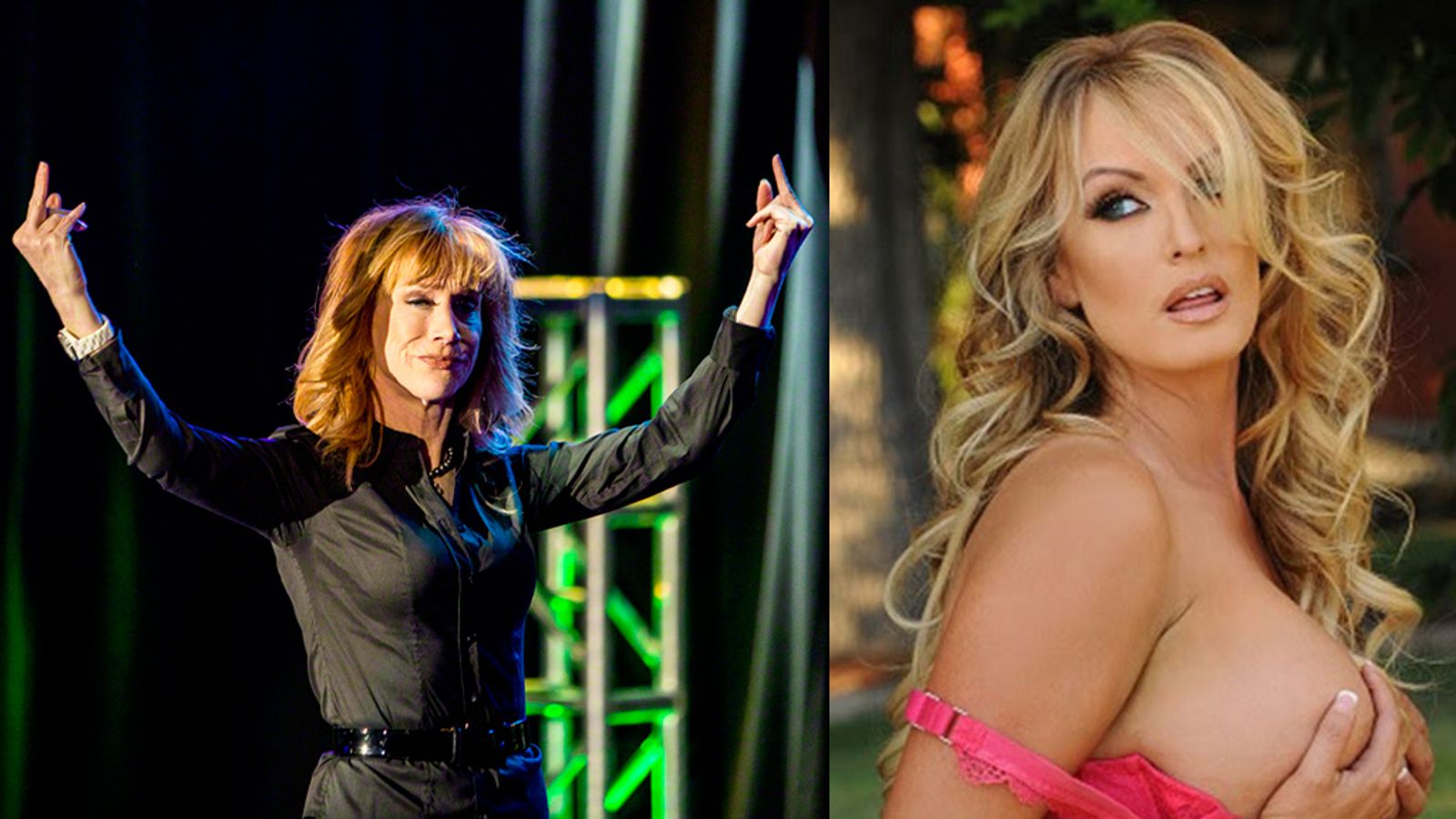 Picture It: New Year's Eve With Stormy Daniels & Kathy Griffin