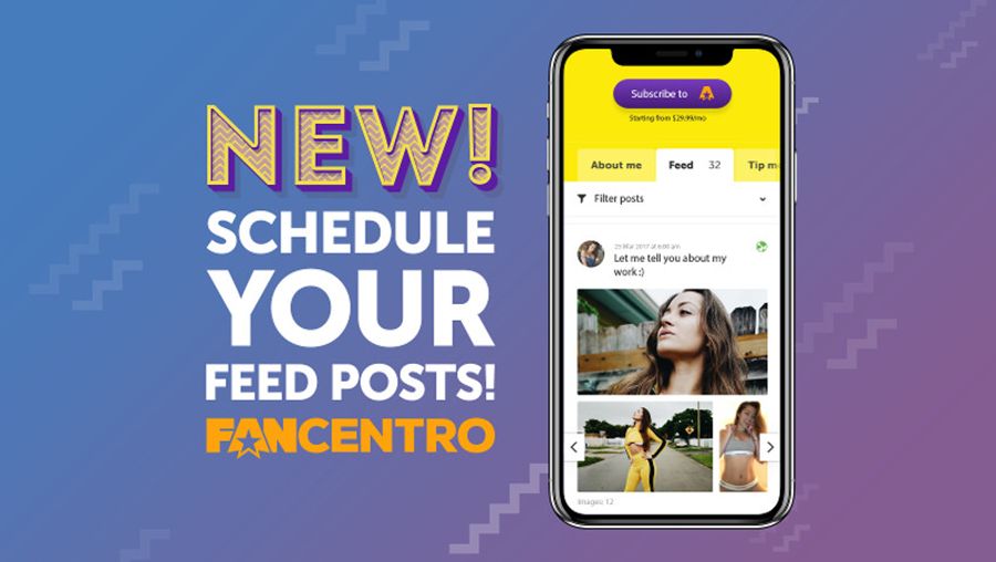 FanCentro Launches Schedule Posts Feature for Feed