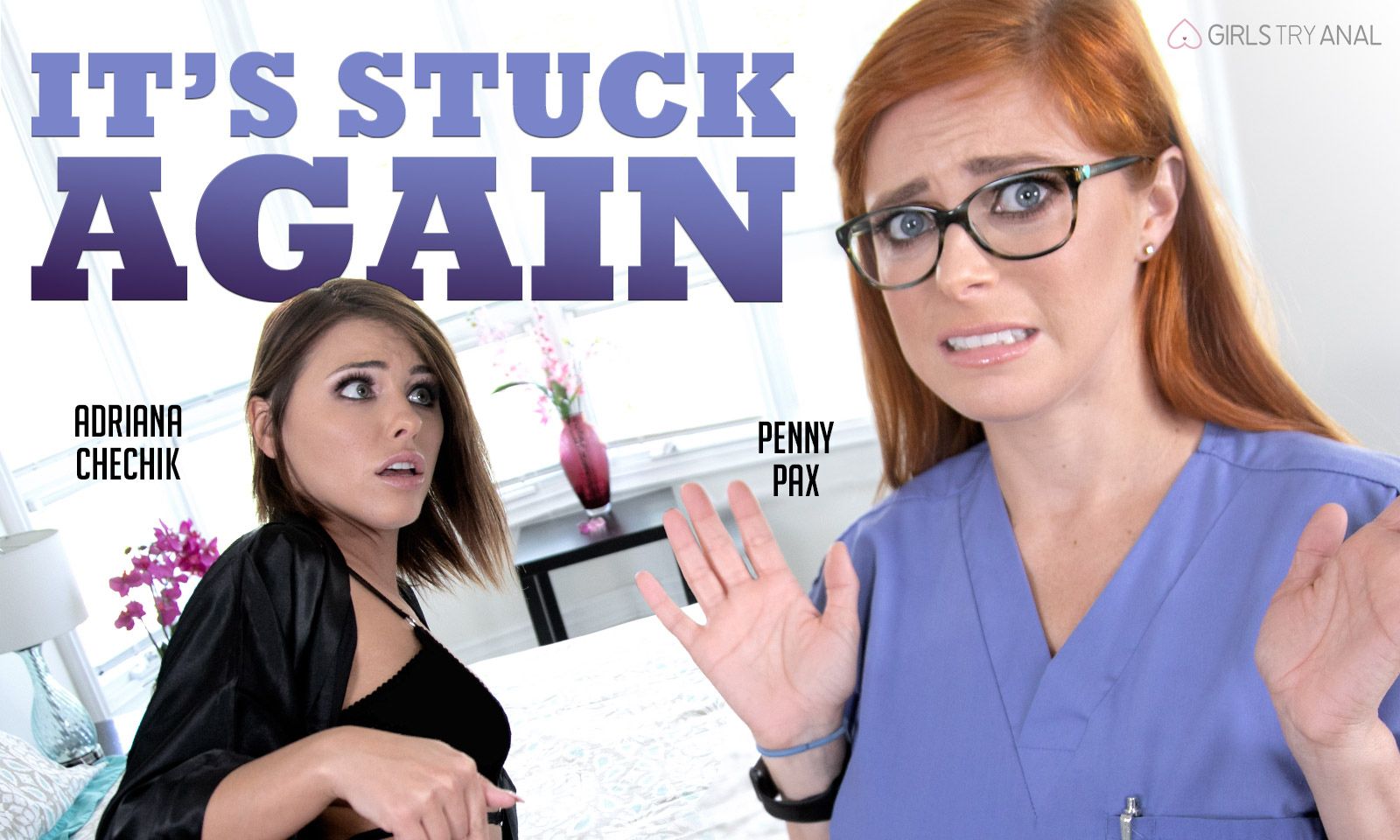 Adriana Chechik Has Backdoor Trouble in 'It’s Stuck Again'