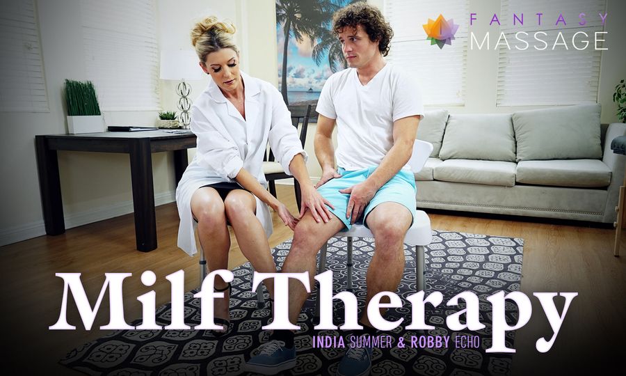 In New Fantasy Massage Scene, India Summer Giving 'MILF Therapy'