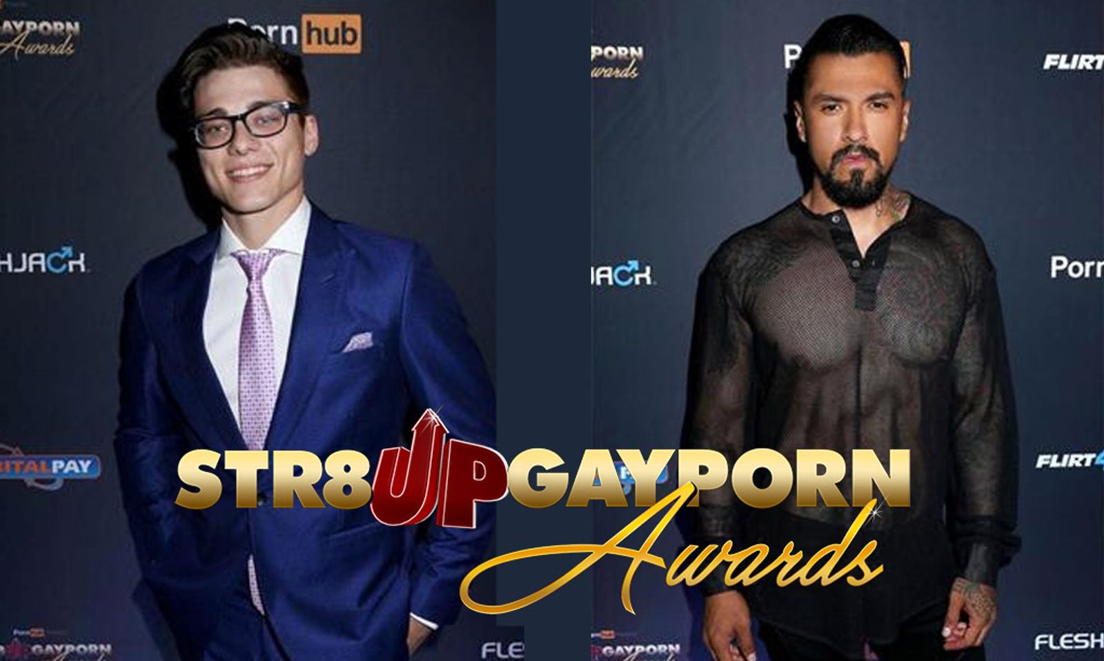 Boomer Banks, Blake Mitchell Named Str8UpGayPorn Awards Co-Hosts | AVN