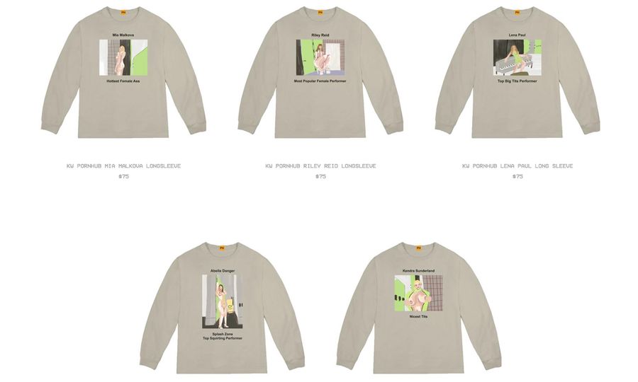 Yeezy Offers Pornhub Winner Sweatshirts