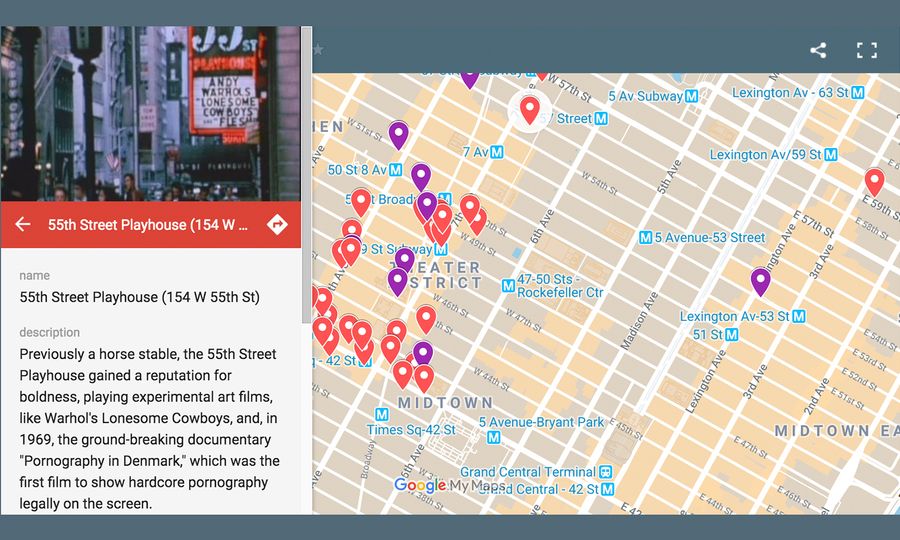 See 'The Deuce' Era's Times Square with xHamster Interactive Map