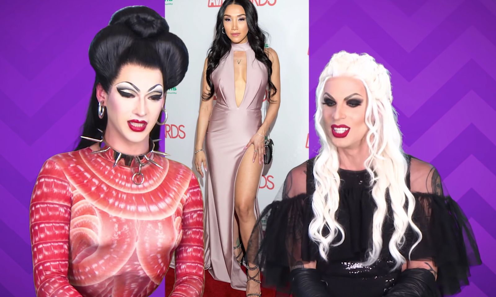 AVN Awards Red Carpet Gets ‘Fashion Photo RuView’ Treatment