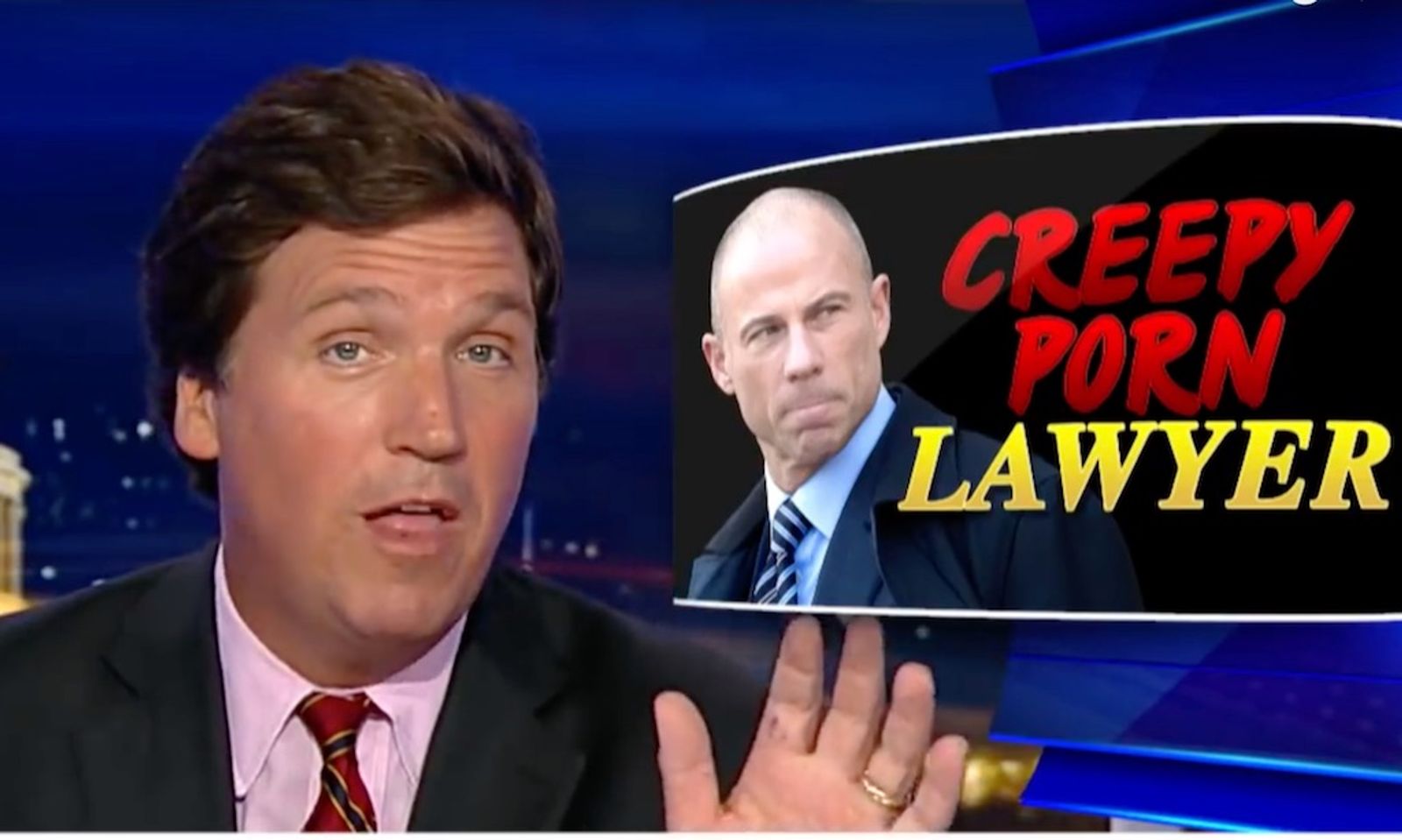 DVR Alert: Michael Avenatti to Confront Tucker Carlson Over Porn