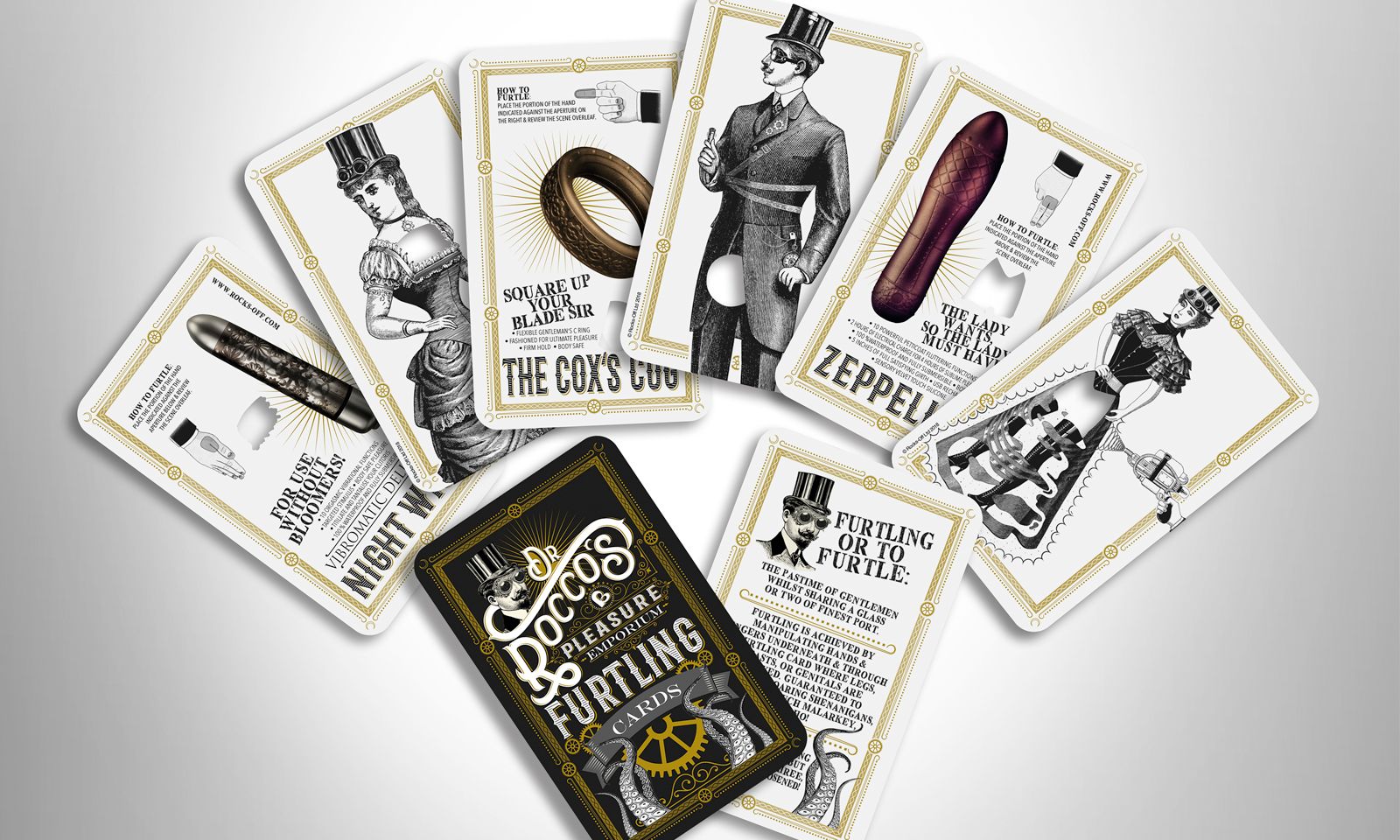 Rocks-Off Debuts Dr. Rocco’s Pleasure Emporium’s Furtling Cards