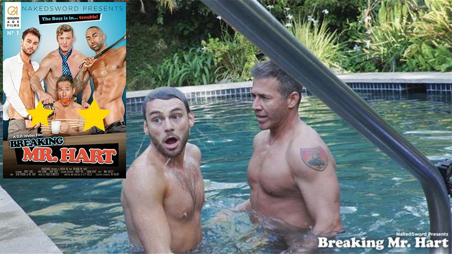 NakedSword Releases New DVD ‘Breaking Mr. Hart’