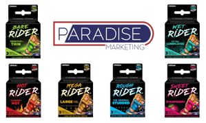 Rider Condoms Now in Stock at Paradise Marketing