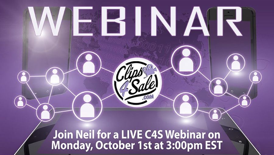 Clips4Sale Offers Webinar for Studio Set-Up, Marketing Strategies