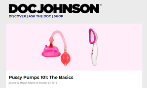 Doc Blog Talks Pussy Pumps, Erotic Artists, More