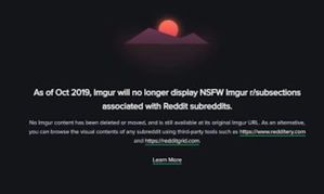 Imgur Taking Steps to Hide Reddit Porn Images, But No Ban Yet