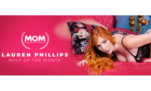 MYLF.com Names Lauren Phillips October MYLF of the Month