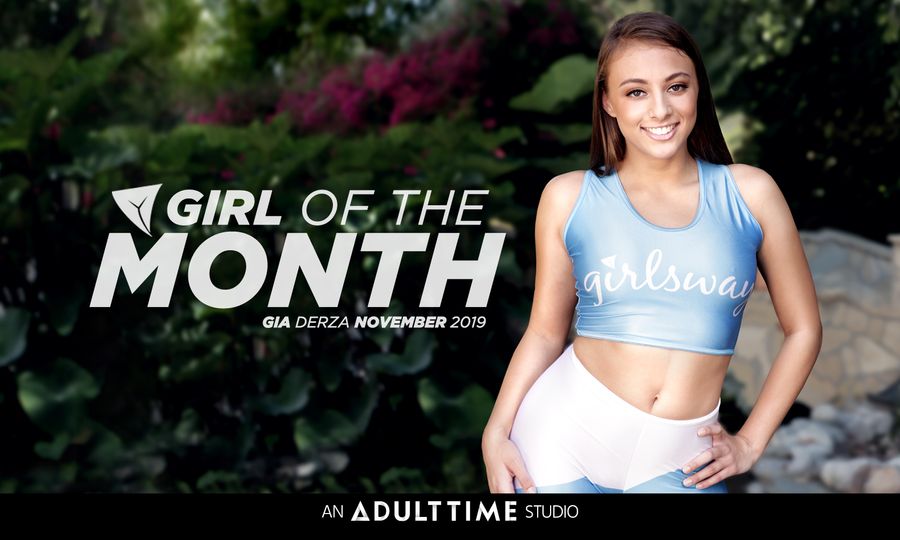 And Girlsway's November’s Girl of the Month Is... Gia Derza!