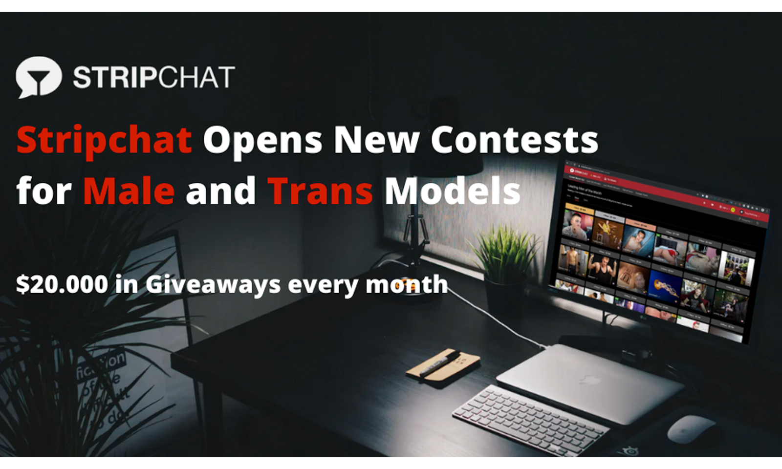 Stripchat Hosting Contest for Men, Trans Performers