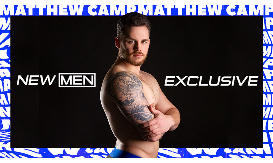 Men.com Inks Exclusive Deal with Matthew Camp