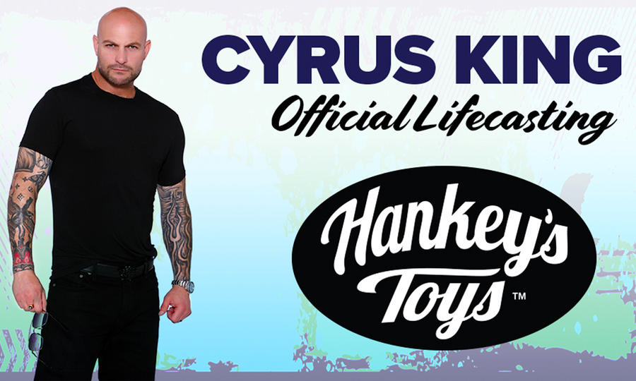 Cyrus King Molded for Newest Hankey’s Toys DIldo