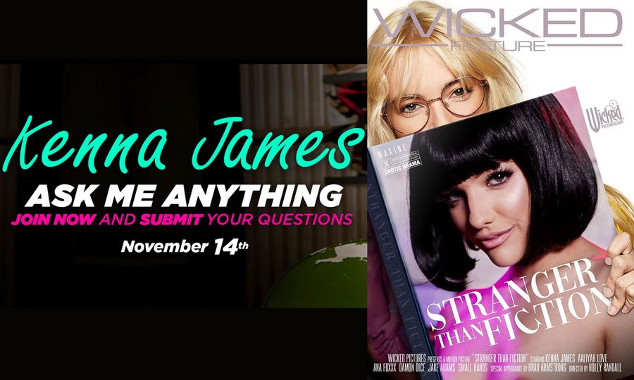 Kenna James Invites Fans To "Ask Me Anything" On New Wicked.com
