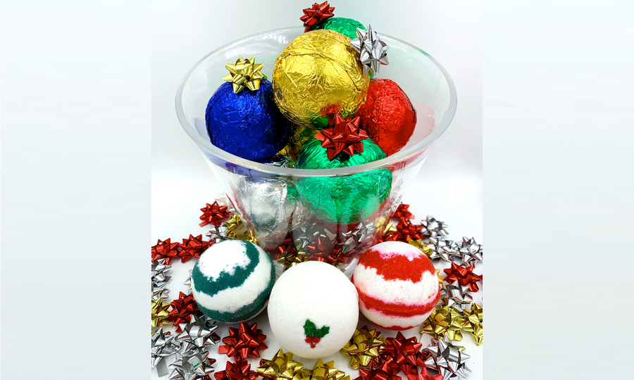 Holiday Bath Bombs Debut from It’s The Bomb