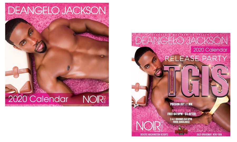 Noir Male Releases DeAngelo Jackson 2020 Calendar