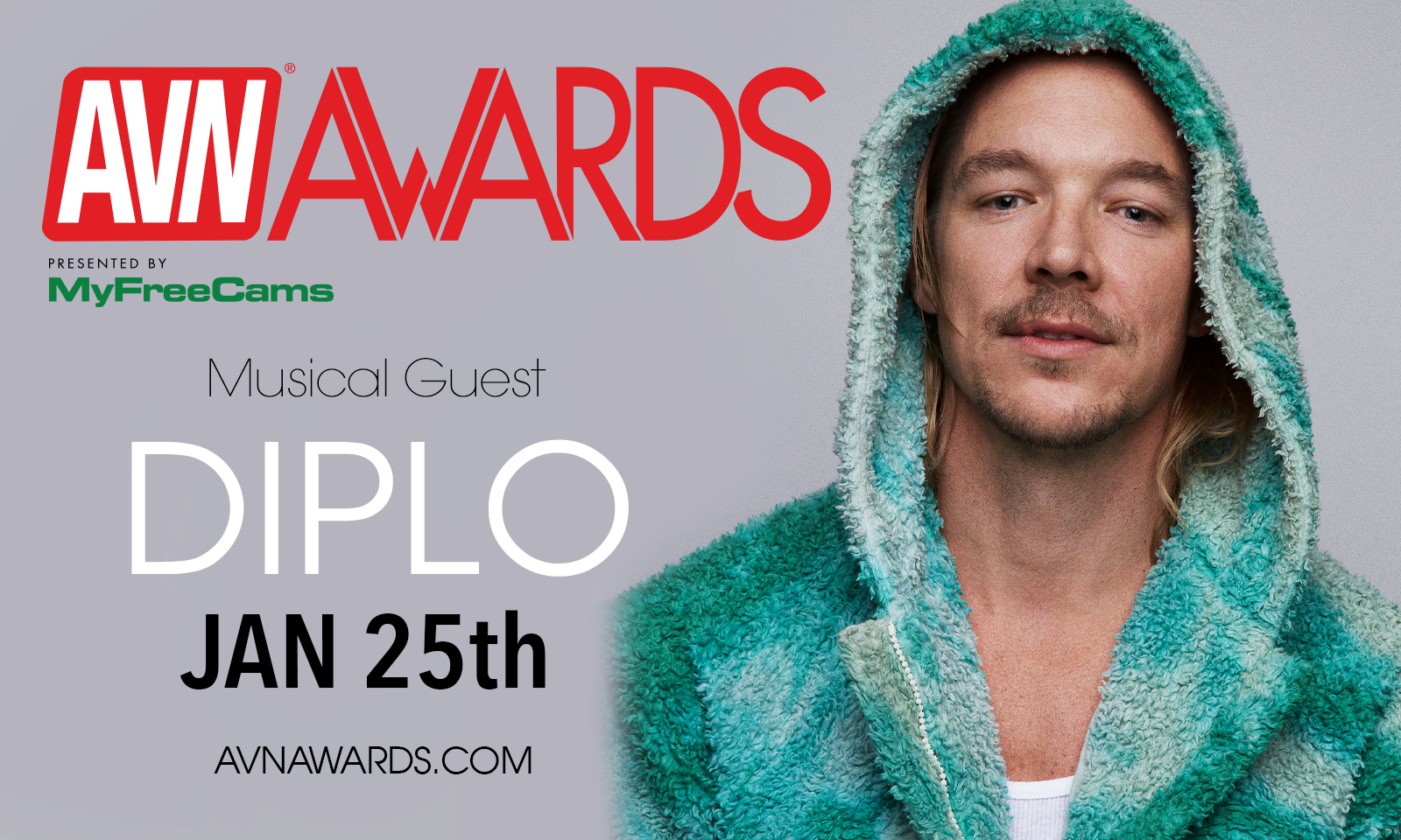 Artist, Producer & DJ Diplo Named 2020 AVN Awards Musical Guest