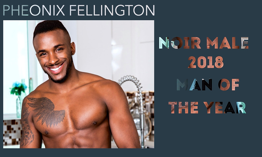 Pheonix Fellington Is Noir Male's ‘Man Of The Year 2018’