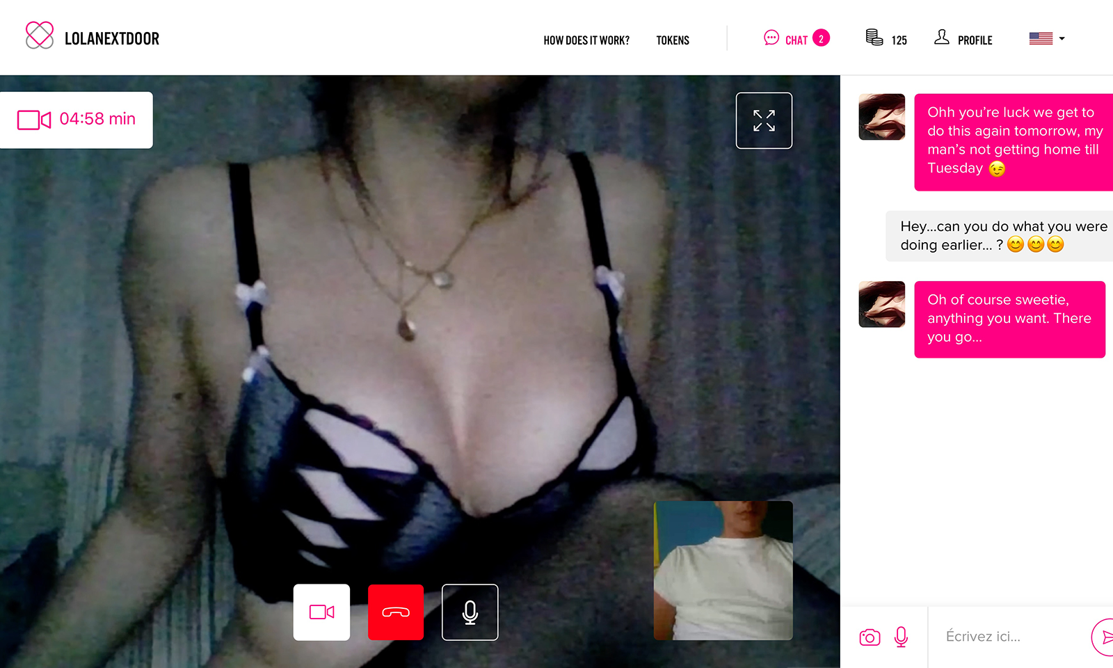 Chat Site LolaNextDoor Bills Itself as the 'Uber for Virtual Sex'