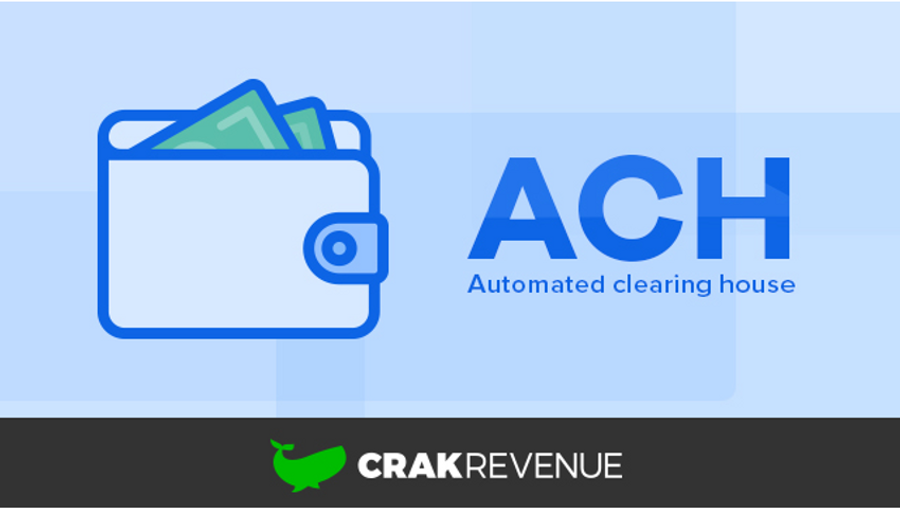 CrakRevenue Introduces ACH Payment System for Affiliates