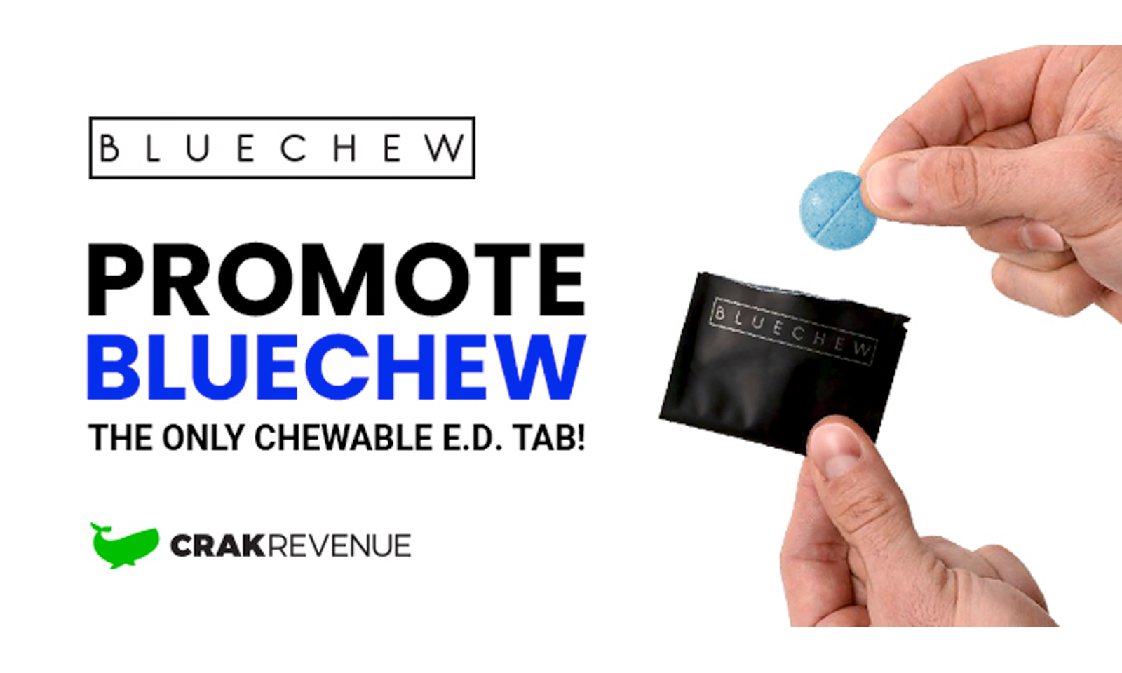 CrakRevenue Partners With ED Supplement BlueChew